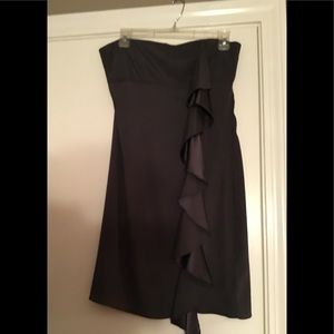 Josh Brody Strapless Silk Dress